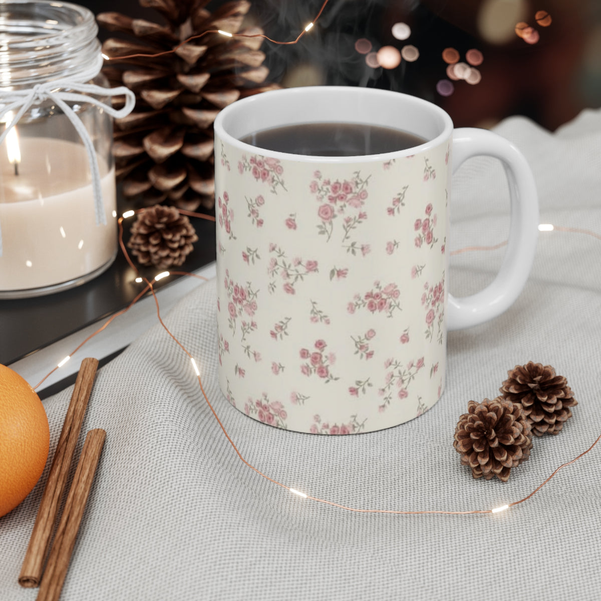 Floral Mug 11oz